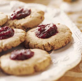 Cranberry Thumbprint Cookie